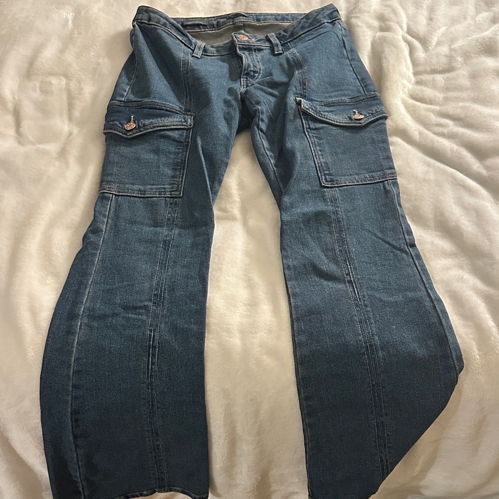 Wild Fable Blue Straight Leg Jeans